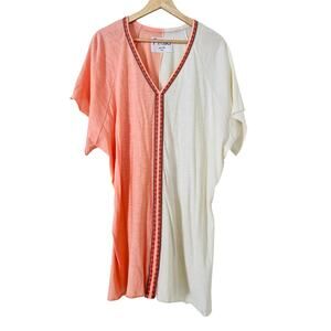 PITUSA Pima Mixed Mini Inca Abaya Women's Dress Summer A-Line Small Petite Peach